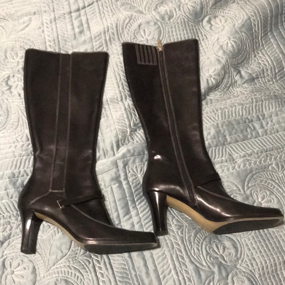Anne Klein Black Boots